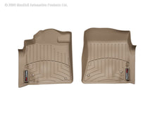 Load image into Gallery viewer, WeatherTech 08-13 Lexus LX570 Front FloorLiner - Tan