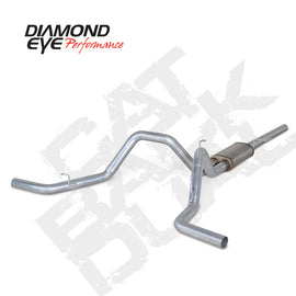 Diamond Eye KIT 3in Catback DUAL GAS AL FORD 5.4L F150 04-08