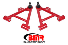 Load image into Gallery viewer, BMR 79-93 Fox Mustang Lower Non-Adj. A-Arms (Coilover Only) w/ STD. Ball Joint (Poly) - Red - GTR Auto