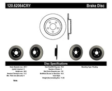 Load image into Gallery viewer, StopTech 98-04 Cadillac Seville Cryo-Stop Rear Premium Rotor