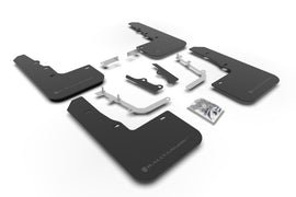 Rally Armor 20-25 Hyundai Venue Black Mud Flap Grey Logo