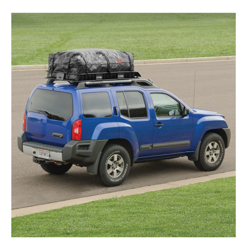 Curt 59in x 34in x 21in Extended Roof Rack Cargo Bag