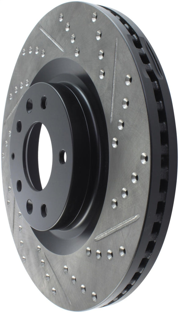 StopTech 07-09 Mazda CX-9 Left Front Slotted & Drilled Rotors