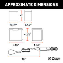 Load image into Gallery viewer, Curt Push-to-Test Breakaway Kit w/Top-Load Battery