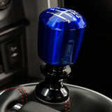 Raceseng Ashiko Shift Knob (Gate 3 Engraving) M10x1.25mm Adapter - Blue Translucent