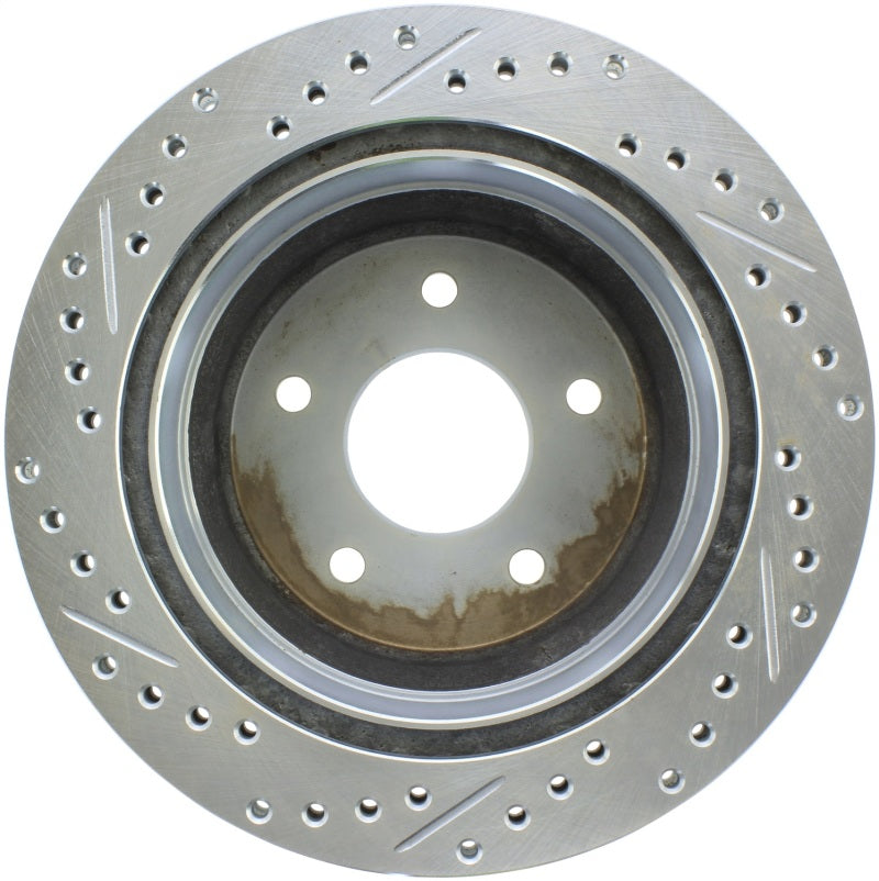 StopTech Select Sport Drilled & Slotted Rotor - Front Right