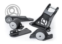 Load image into Gallery viewer, Innovative 00-07 Honda Insight K-Series Black Steel Mounts 75A Bushings (Auto to Manual)