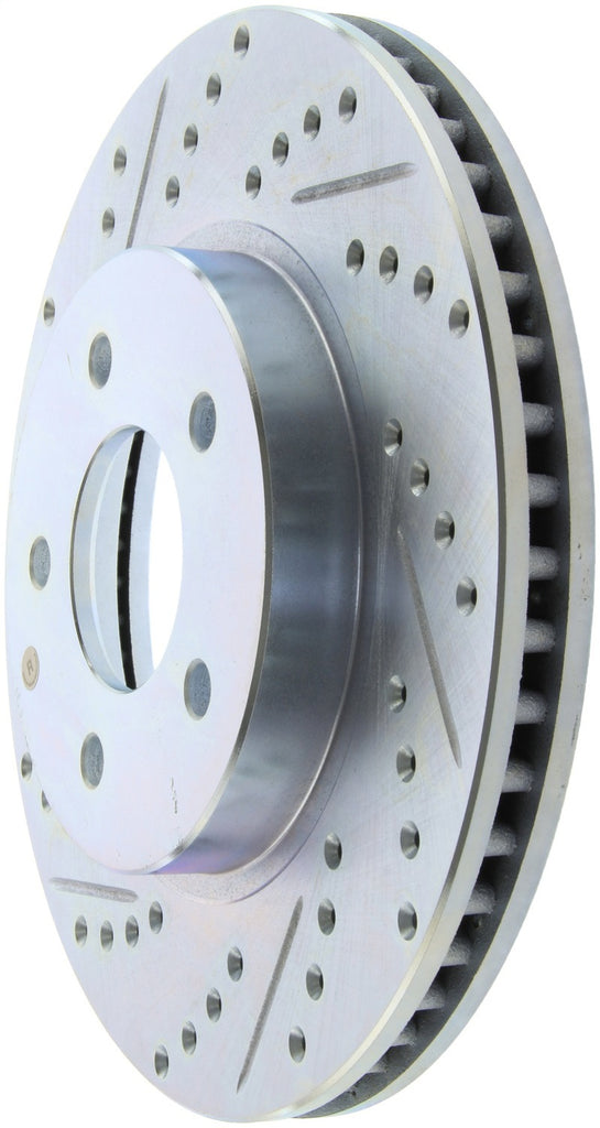 StopTech Select Sport Drilled & Slotted Rotor - Front Left