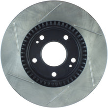 Load image into Gallery viewer, StopTech Power Slot 03-08 Hyundai Tiburon / 06-10 Kia Optima/12 Soul Front Left Slotted Rotor