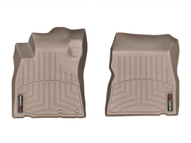 WeatherTech 2012+ Nissan Versa Front FloorLiner - Tan