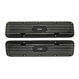 Omix Valve Cover Pair W/ Script - GTR Auto