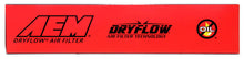 Load image into Gallery viewer, AEM 2015 Ford Mustang 2.3L/3.7L/5.0L Dryflow Air Filter - GTR Auto