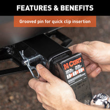 Load image into Gallery viewer, Curt 5/8in Hitch Pin w/Groove (2in or 2-1/2in Receiver Zinc)