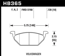 Load image into Gallery viewer, Hawk HP+ Street Brake Pads