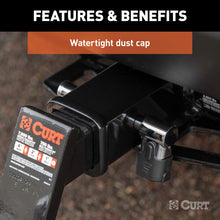 Load image into Gallery viewer, Curt 5/8in Hitch Lock (2in Receiver Right-Angle Chrome)