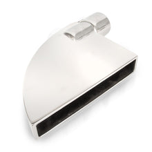 Load image into Gallery viewer, Stainless Works Boxxter Exhaust Tips 90 Degree 3in ID Inlet