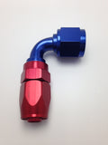 Fragola -8AN Fem x -6AN Hose 90 Degree Reducing Hose End