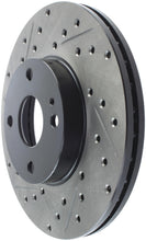 Load image into Gallery viewer, StopTech 91-03 Ford Escort ZX2 / 92-95 Mazda MX-3 Slotted &amp; Drilled Right Front Rotors