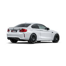 Load image into Gallery viewer, Akrapovic 2018+ BMW M2 Competition/M2 CS (F87N) Slip-On Line (Titanium) w/Carbon Fiber Tips