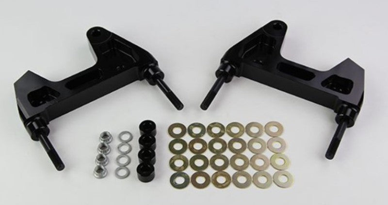 Wilwood Brackets (2) - w/Mounting Kit - SL6R - Pinto/Mustang II 14in Rotor