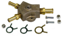 Load image into Gallery viewer, Moroso Universal Fuel Block Kit - 1/2in Hose Inlet w/Two 3/8in Hose Outlets