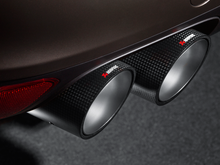 Load image into Gallery viewer, Akrapovic 10-14 Porsche Cayenne (958) Tail Pipe Set (Carbon)