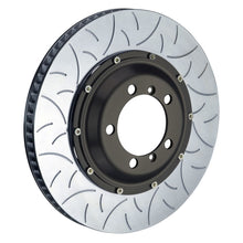 Load image into Gallery viewer, Brembo 06-12 997 Turbo/Turbo S (PCCB Equipped) Front 2 Piece Discs 380x34 2pc Rotor Slotted Type3