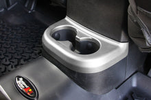 Load image into Gallery viewer, Rugged Ridge 11-18 Jeep Wrangler JK Silver 2nd Row Cup Holder Trim