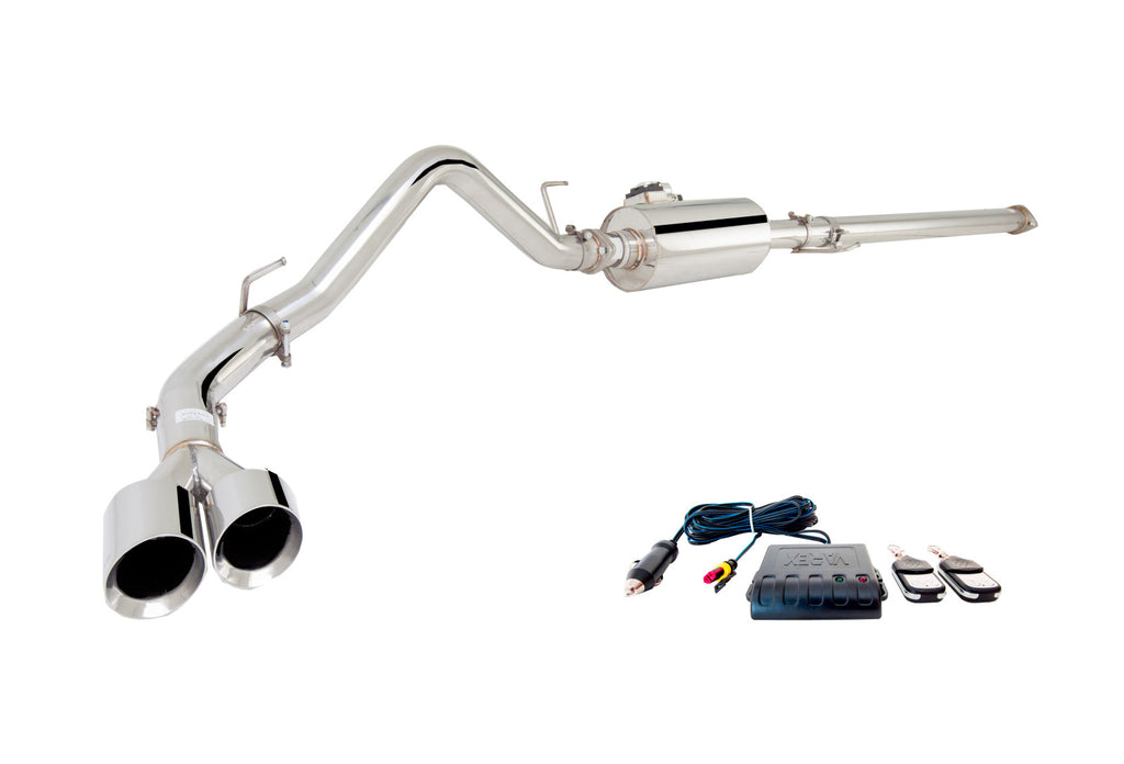XForce Ford F150 2015-18 V8, Ecoboost2.7/3.5 and Raptor(15-16 only) 3" Stainless Steel Cat-back System with Varex muffler*Excludes Regular Cab (Adaptor included for Raptor)