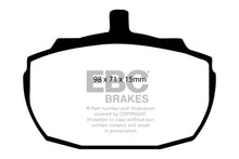 Load image into Gallery viewer, EBC 91-93 Morgan 4/4 1.6 Greenstuff Front Brake Pads