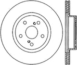 StopTech Power Slot 86-92 Supra ALL Front Left SportStop Slotted CRYO Rotor