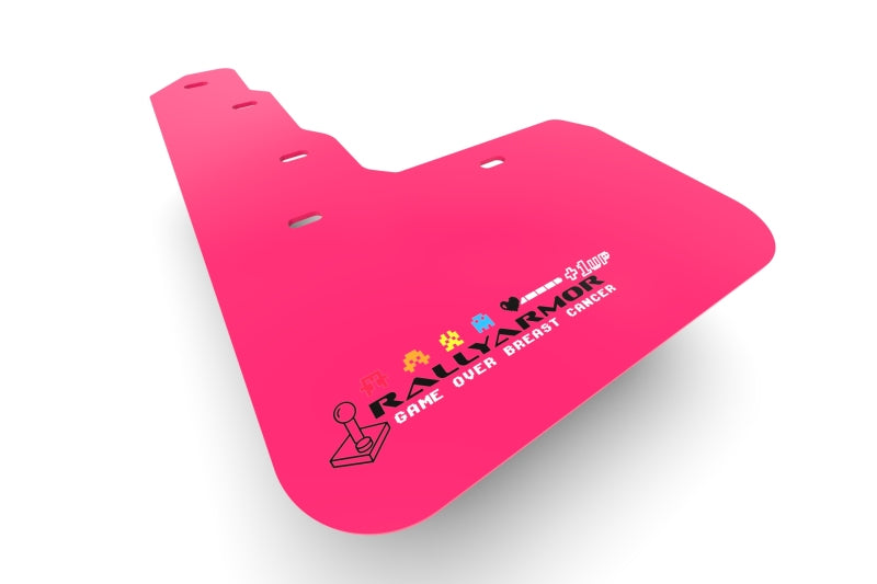 Rally Armor 18-24 Toyota Corolla Hatchback Pink Mud Flap BCE Logo