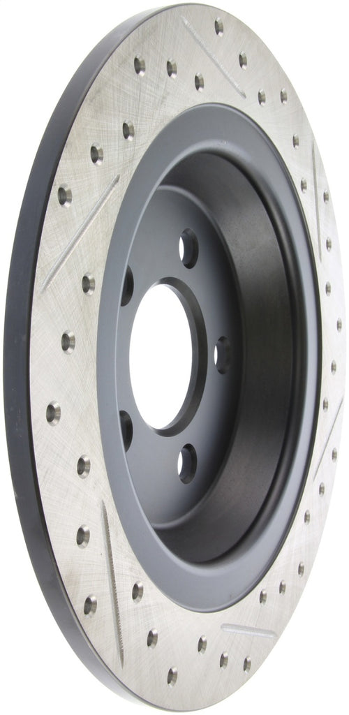 StopTech Sport Drilled & Slotted Rotor - Rear Right