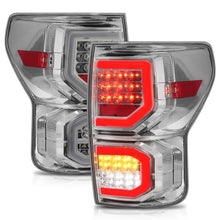 Load image into Gallery viewer, ANZO 2007-2013 Toyota Tundra LED Taillights Chrome Housing Clear Lens Pair