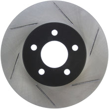 Load image into Gallery viewer, StopTech Power Slot 05-09 Ford Mustang Cobra/Mach 1 V6 4.0L (Exc ABS) Front Left Slotted Rotor