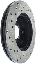 Load image into Gallery viewer, StopTech 89-93 Mazda Miata MX-5 Slotted &amp; Drilled Left Front Rotors