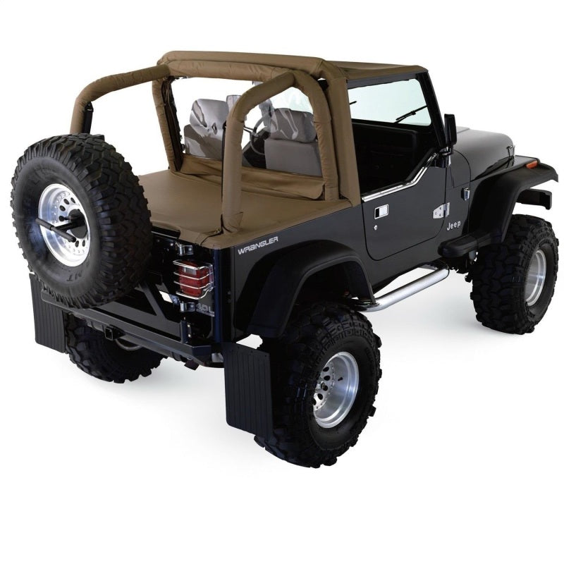 Rampage 1997-2002 Jeep Wrangler(TJ) Roll Bar Pad & Cover Kit - Black Denim