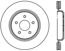 Load image into Gallery viewer, StopTech Power Slot 06-08 Cadillac XLR-V SC / 06-09 Corvette (Z51) Rear Left Slotted CRYO Rotor