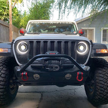 Load image into Gallery viewer, Oracle Jeep JL/Gladiator JT Oculus Bi-LED Projector Headlights - Amber/White Switchback SEE WARRANTY