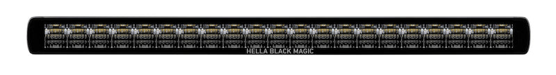 Hella Universal Black Magic 20in Thin Light Bar - Driving Beam