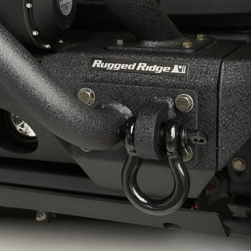 Rugged Ridge Black 13500lb 7/8in D-Ring