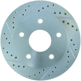 StopTech 00-01 Dodge Ram 1500 4WD Sport Slotted & Drilled Front Right Rotor