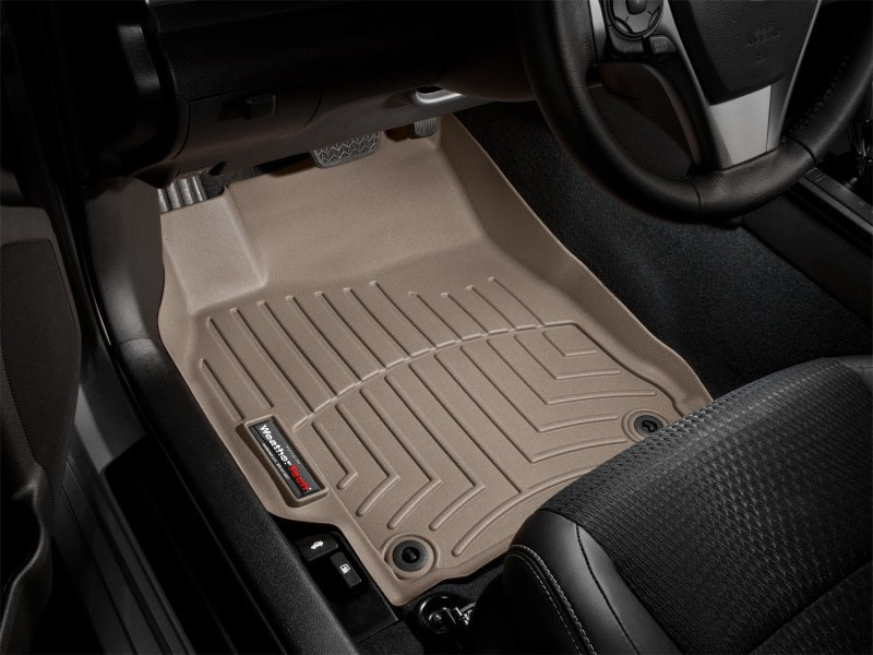 WeatherTech 11+ Hyundai Genesis Front FloorLiner - Tan