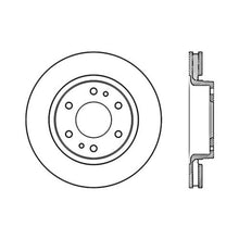 Load image into Gallery viewer, Stoptech 06-09 Chevrolet Trailblazer / GMC Envoy Front Premium Cryostop Brake Rotor