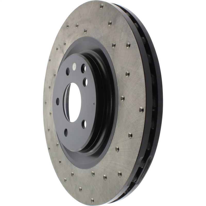 StopTech 05-06 Mercedes Benz C55 AMG Sportstop Drilled Left Front CRYO Rotor