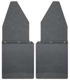 Husky Liners Ford 88-16 F-150/88-99 F-250 12in W Black Top & Weight Kick Back Front Mud Flaps