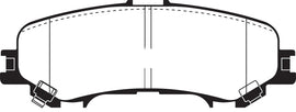 EBC 2016+ Nissan Titan 5.6L Extra Duty Rear Brake Pads
