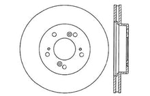 Load image into Gallery viewer, StopTech 97-01 Acura Integra Type R / 97-01 Honda CR-V Slotted &amp; Drilled Right Front Rotor