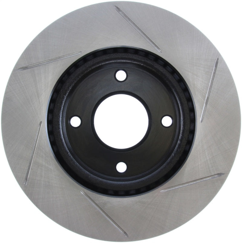 StopTech Power Slot 07-09 Nissan Sentra 2.0L/Versa / 10 Cube SportStop Front Slotted Right Rotor