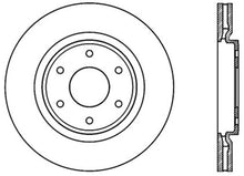 Load image into Gallery viewer, Stoptech 05-07 Infiniti QX56 Performance Cryo Front Brake Rotor